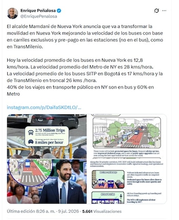 - crédito @EnriquePenalosa/x