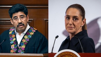 Hugo Aguilar responde a Sheinbaum por la broma sobre “fantasmas” en la Suprema Corte