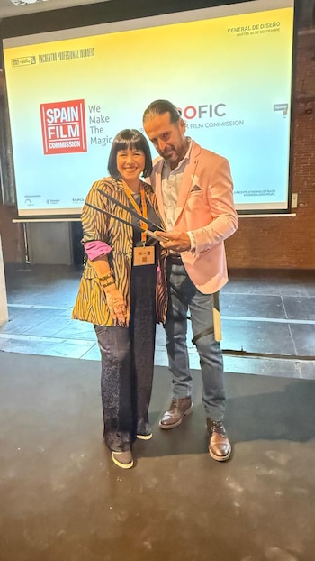 Carolina Cordero y Emilio García