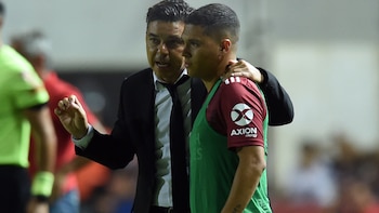 Marcelo Gallardo sostiene una relación