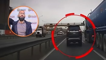 Persiguió y terminó disparándole a un conductor en la Panamericana Sur