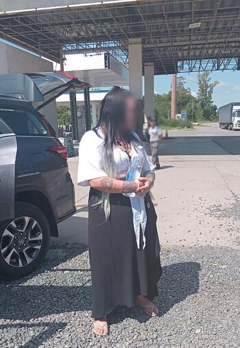 La mujer detenida por el