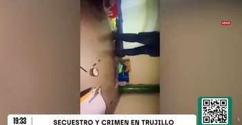 Una puerta de metal y un cubil insonoro: así era el cuarto donde ‘Los Pulpos’ mantenían cautivas a sus víctimas. Captura: Latina.