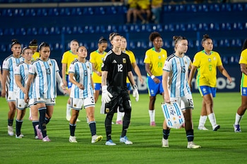 El seleccionado argentino perdió por