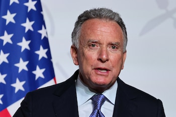 El enviado presidencial, Steve Witkoff,