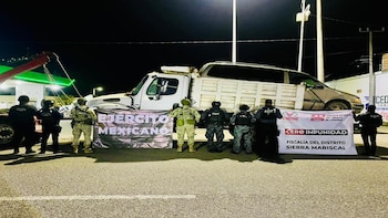 Aseguran nueve vehículos en Frontera