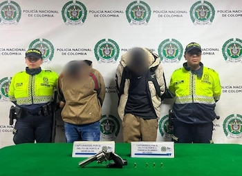 El plan candado de la Policía Metropolitana de Bogotá permitió ubicar el vehículo robado minutos después del hurto y seguir su recorrido hasta Sosiego, en San Cristóbal - crédito MEBOG