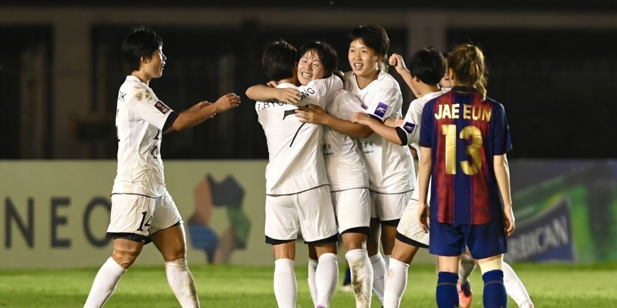 Naegohyang Women’s FC venció al Suwon FC por 3-0 en la fase de grupos de noviembre de 2025 (AFC)