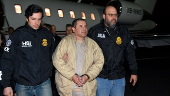 El "Chapo" Guzmán a su