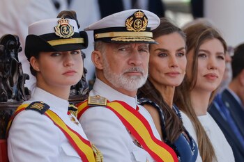 El rey Felipe VI junto