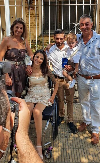 Gisela se casó con Pablo,