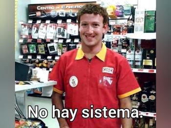 Memes por la caída de