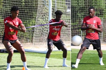 Los tres futbolistas cumplieron cinco