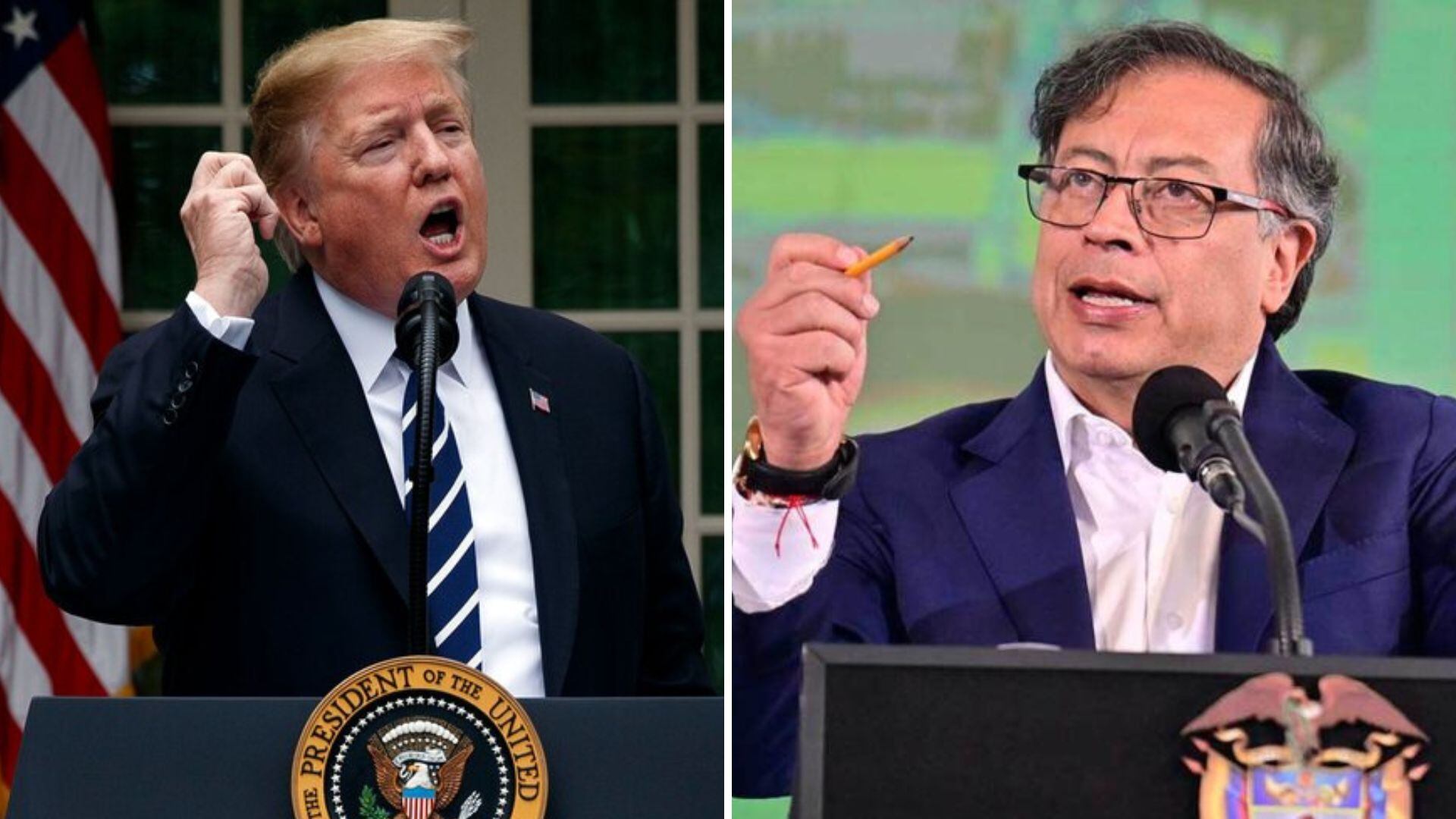 Gustavo Petro, según la congresista, cuestionó la autoridad del presidente Donald Trump sobre las tropas estadounidenses, lo que generó tensiones - crédito AP Foto/Presidencia