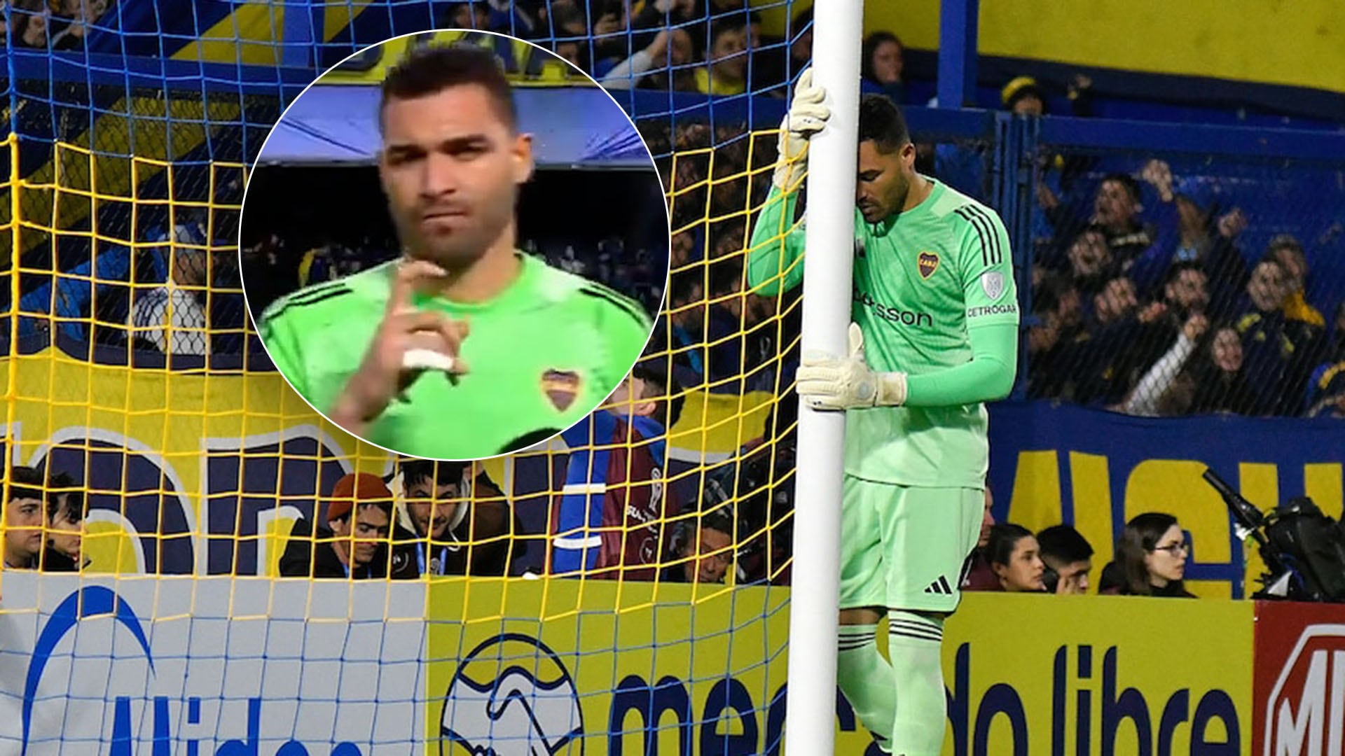 El significado del peculiar gesto de Álvaro Montero antes de su debut en Boca Juniors
