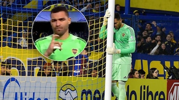 El significado del peculiar gesto de Álvaro Montero antes de su debut en Boca Juniors