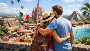 Extranjeros siguen enamorados de México: turismo internacional repunta el primer trimestre de 2026, reporta INEGI