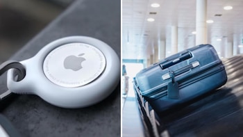 Un pasajero rastrea su equipaje