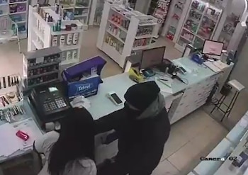 Las mujeres sufrieron agresiones (Video @Hechosanderecho)