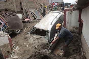 Los huaicos en Perú: una