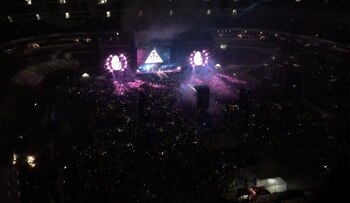 Así se verá el concierto