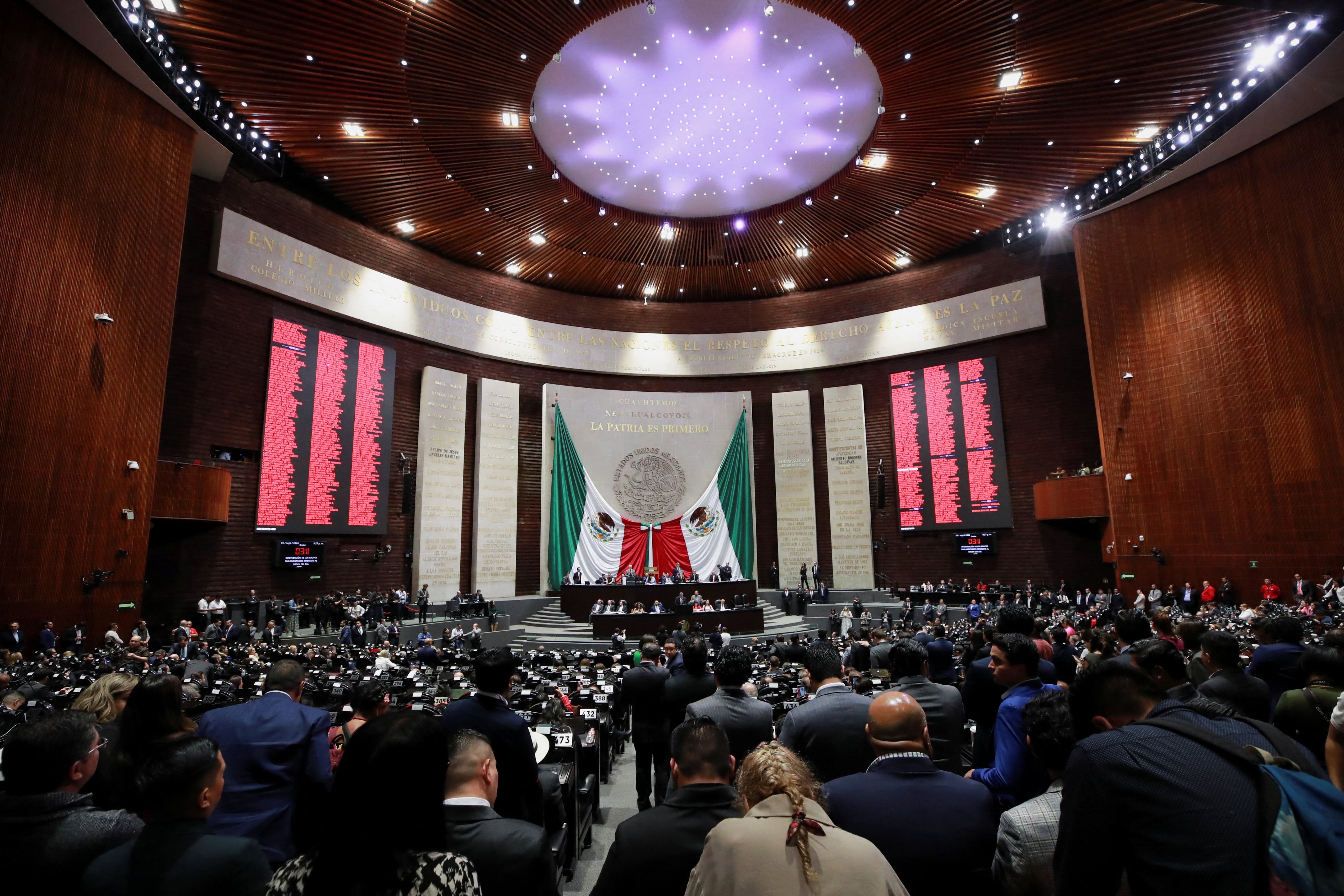 Cámara de Diputados recibió la iniciativa de la Ley General de Protección Ecológica y Justicia Ambiental. REUTERS/Henry Romero