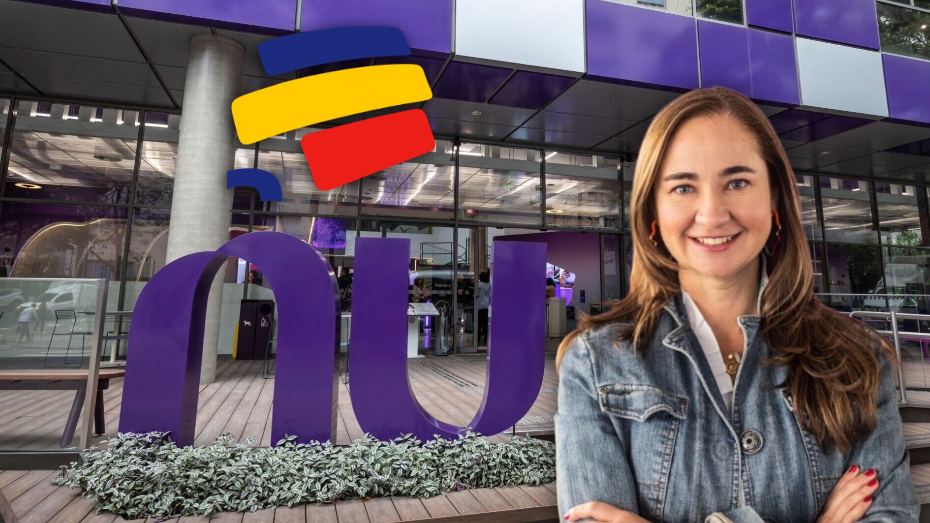 Marcela Torres Córdoba, gerente de Nu Colombia, pidió reglas claras y consecuencias ante fallas que afecten el sistema de pagos inmediatos Bre-B- crédito Marcela Torres Córdoba /Linkedin/Bloomberg/Bancolombia