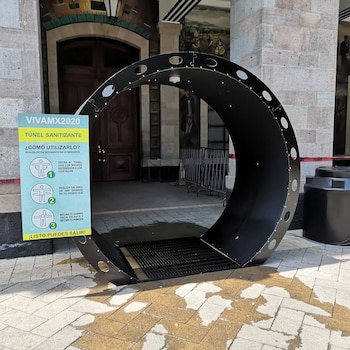 Túnel en la alcaldía de