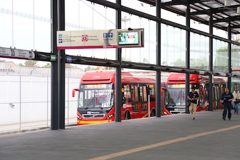 La Línea 6 del Metrobús se ha visto afectada por la lluvia este 14 de agosto.
Crédito: Wikipedia.