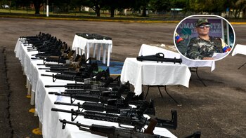 Incautaron más de 20 fusiles,