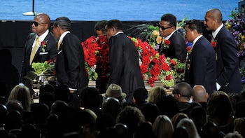 El funeral de Michael Jackson