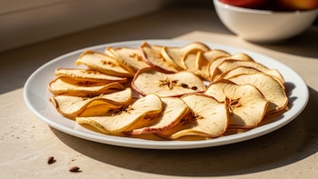 Manzana deshidratada: el snack saludable que mejora la digestión y fortalece el sistema inmunológico