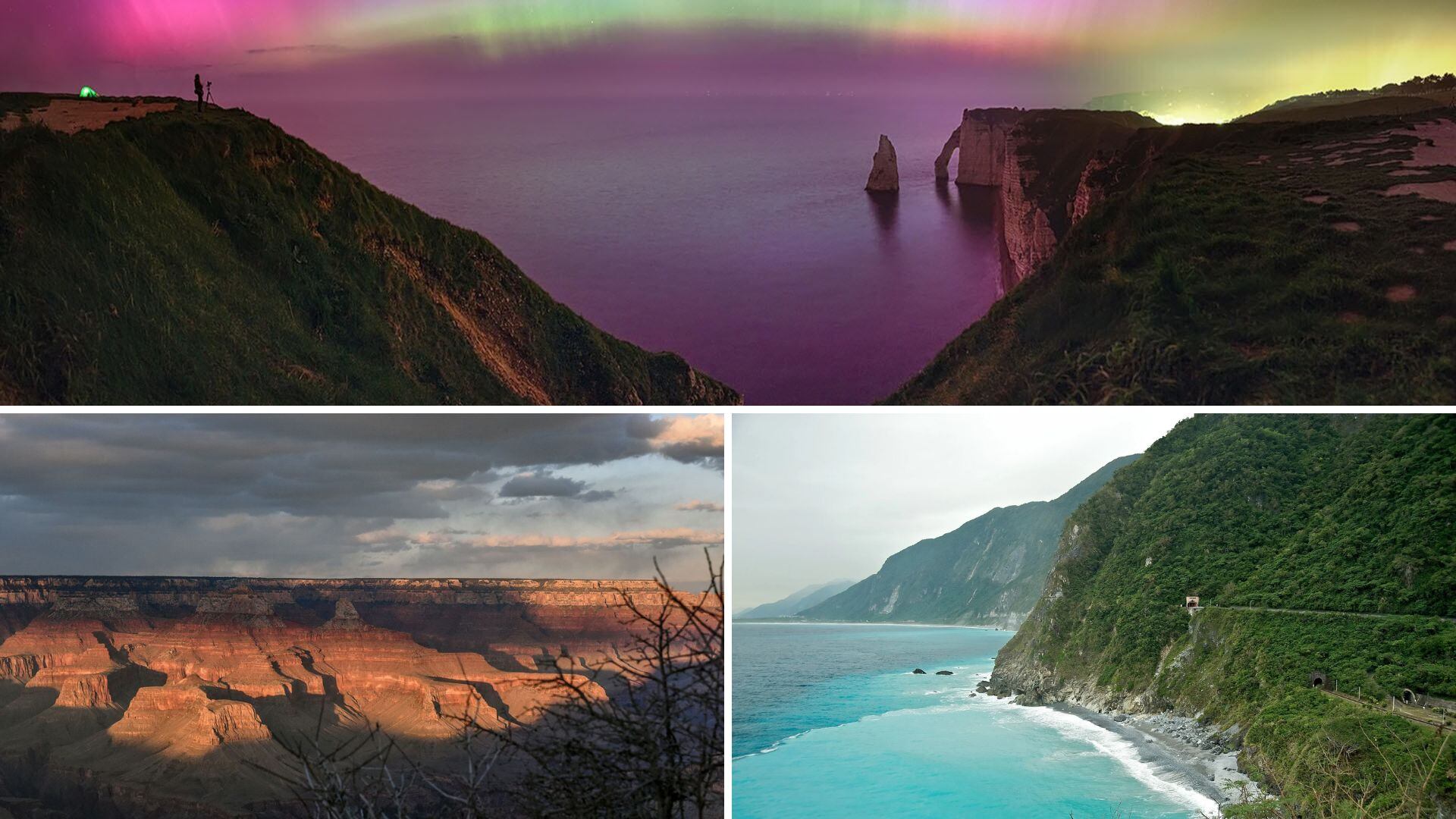 Majestuosas formaciones naturales, los acantilados representan algunos de los paisajes más sobresalientes del planeta