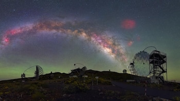 El Instituto de Astrofísica destaca su papel en el análisis de datos de los cuatro telescopios LST Cherenkov en La Palma