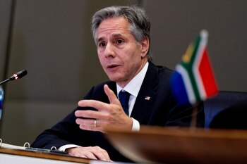 Secretario de Estado de EEUU, Antony Blinken. Archivo