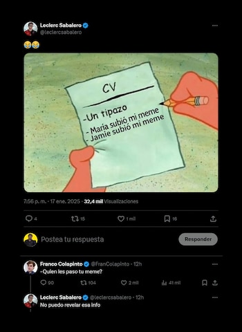 La pregunta que le hizo