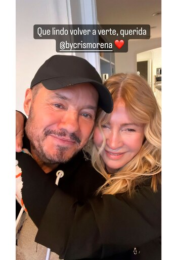 Macelo Tinelli feliz tras