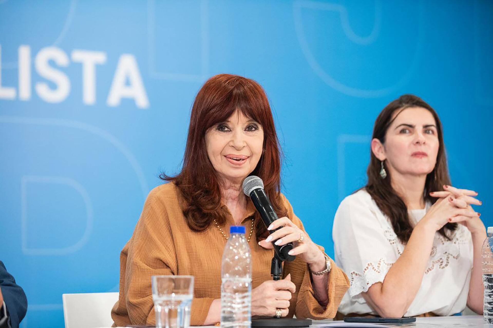Cristina Kirchner podría ser candidata en la tercera sección electoral (Crédito: X @@FerRaverta)