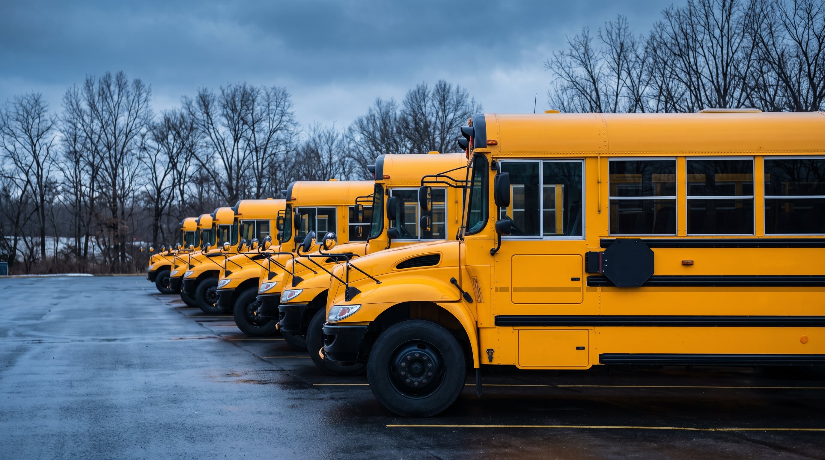 El empleo de conductores de autobuses escolares se ubicó 9,5% por debajo de 2019 en agosto de 2025, aunque los salarios por hora ajustados por inflación crecieron 4,2% interanual (Imagen Ilustrativa Infobae)