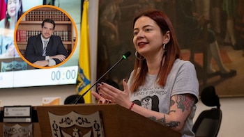 La concejal Heidy Sánchez reaccionó