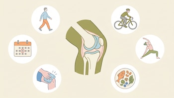 6 hábitos saludables para evitar el dolor de rodillas