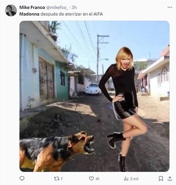 La supuesta llegada de Madonna