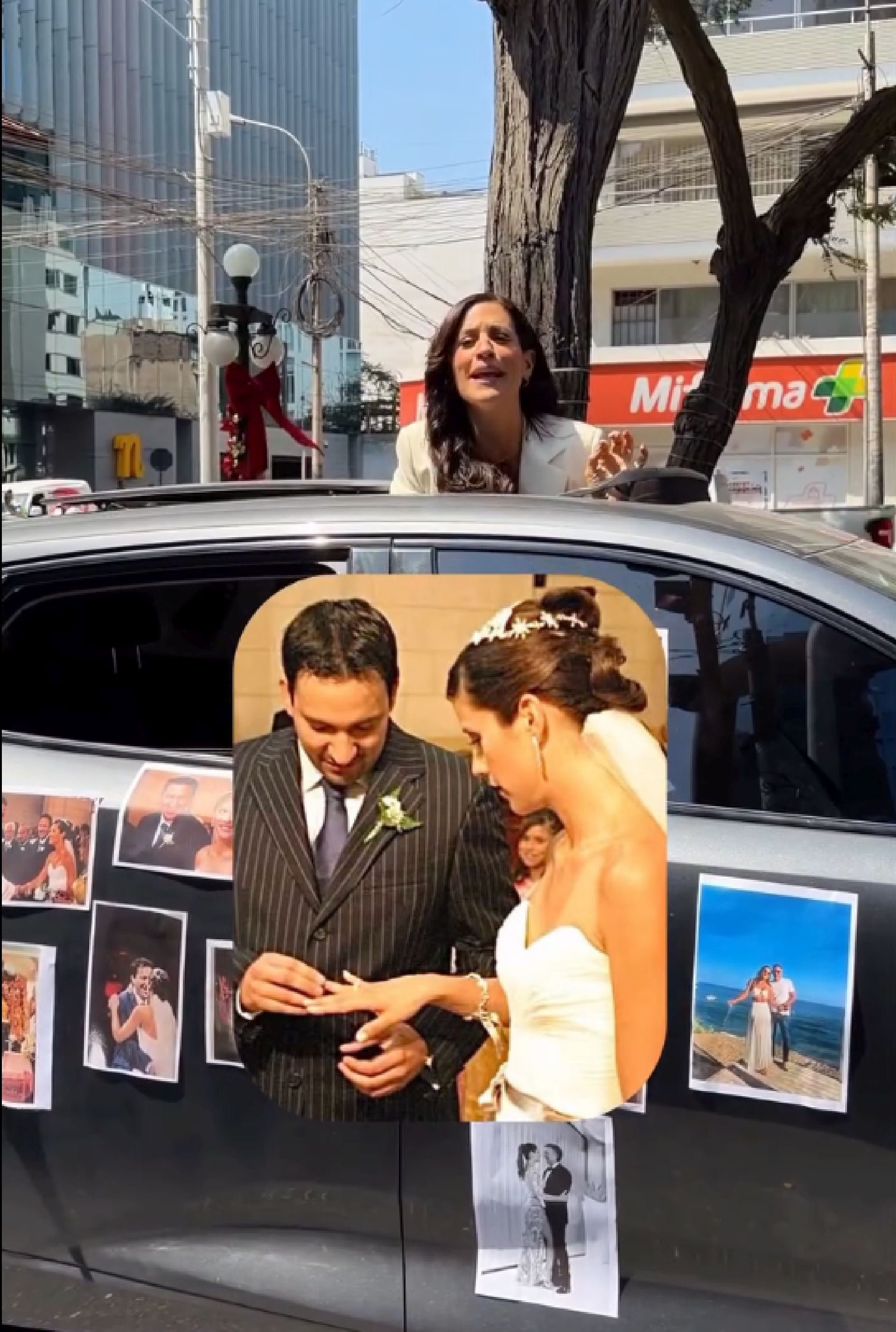 Entre agradecimientos y bromas, Copello dejó ver su ilusión por la respuesta de Dyer, mientras bautizaba el recorrido como la caravana del amor. (Instagram)