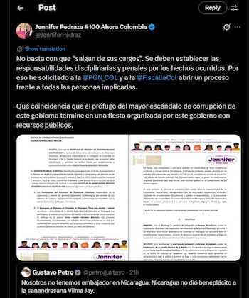 Jennifer Pedraza habló de su