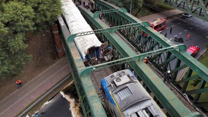 “Chocamos acá, había un tren”: el audio que envió el conductor de la línea San Martín tras el impacto en Palermo