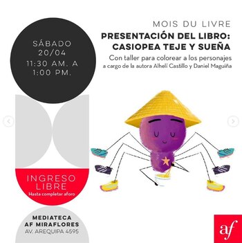 Presentación del libro ‘Casiopea teje