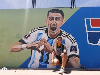 Dibu Martínez artista cuadro