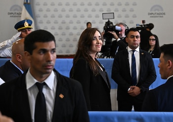 La vicepresidenta Victoria Villarruel (Foto: