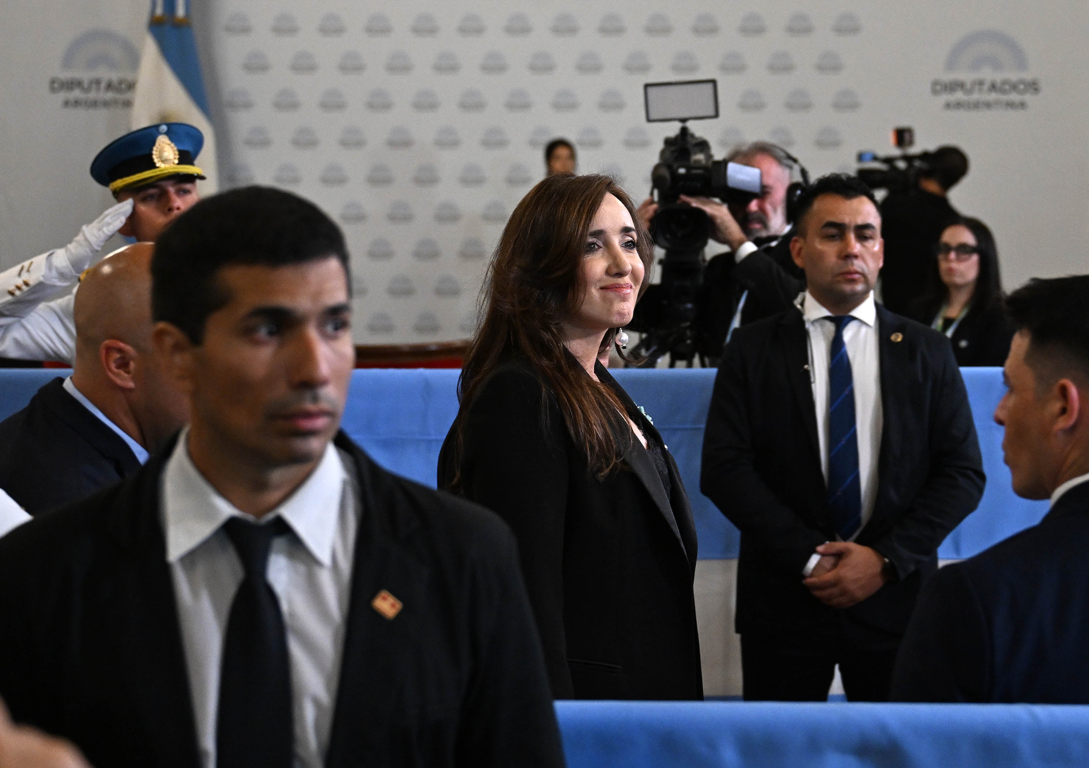 La vicepresidenta Victoria Villarruel (Foto: Maximiliano Luna)