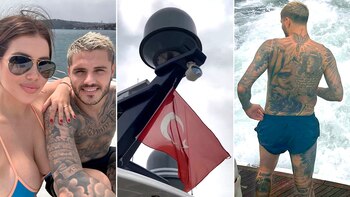 Wanda Nara y Mauro Icardi